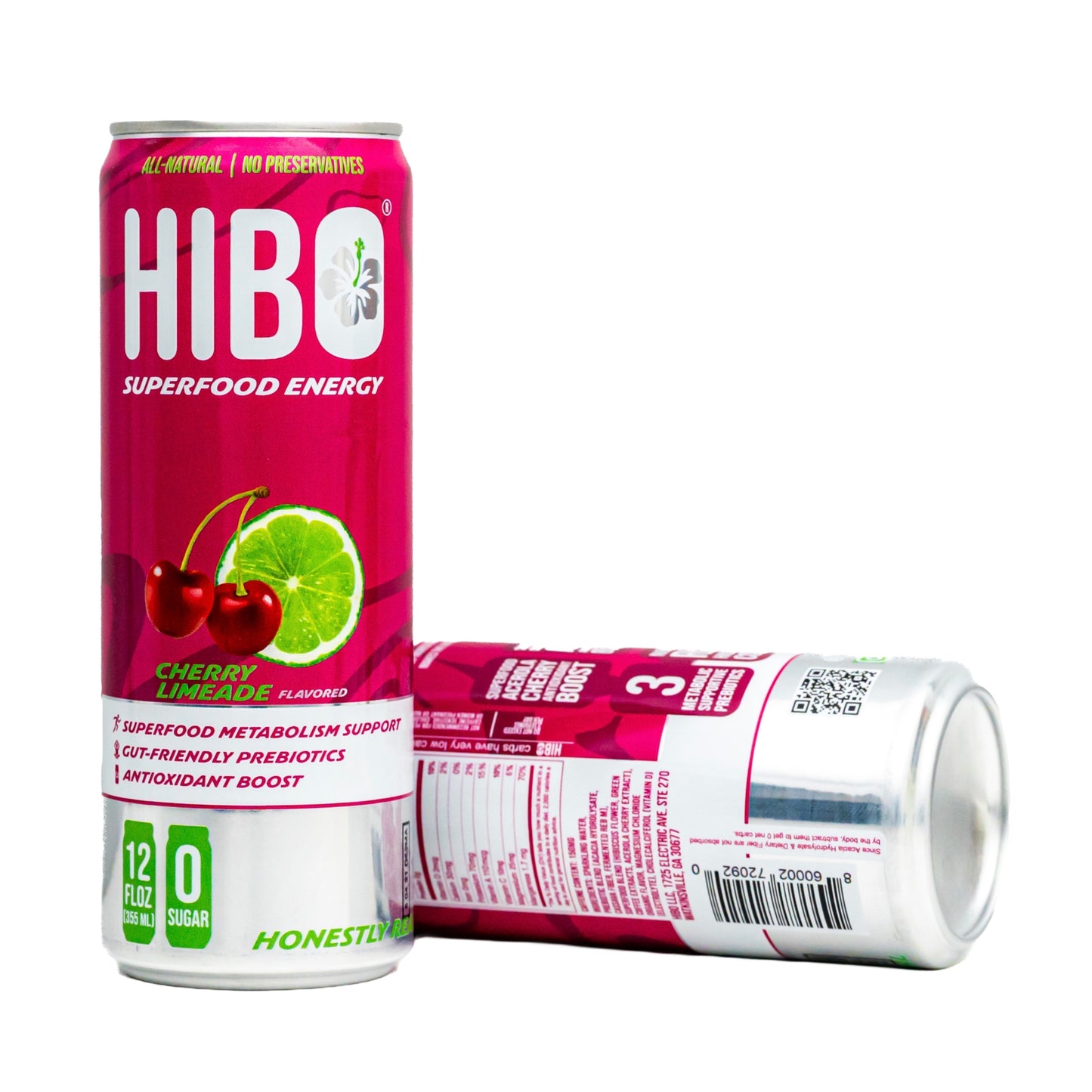 HIBO Superfood Energy Peach Hydrate (Sugar-Free)