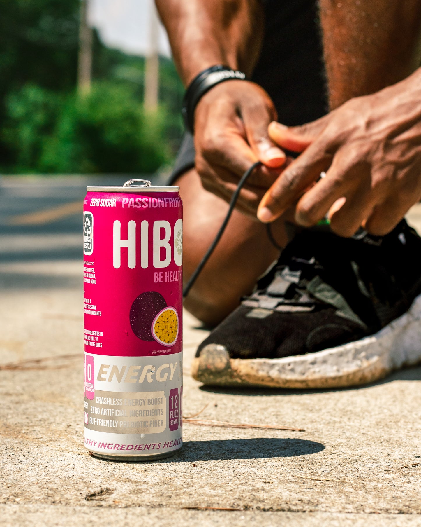 All-Natural Zero Sugar Energy Drink HIBO ORIGINAL (Mixed Berry)