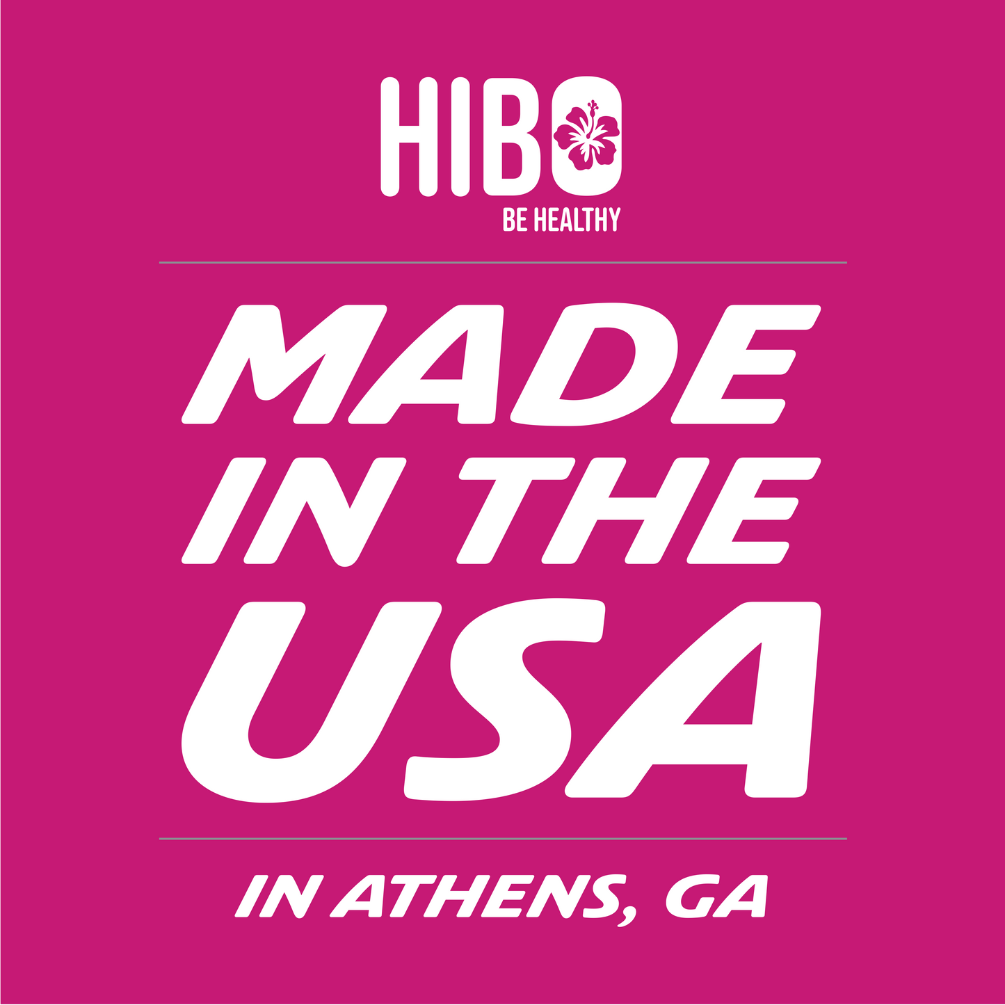 All-Natural Zero Sugar Energy Drink HIBO ORIGINAL (Mixed Berry)