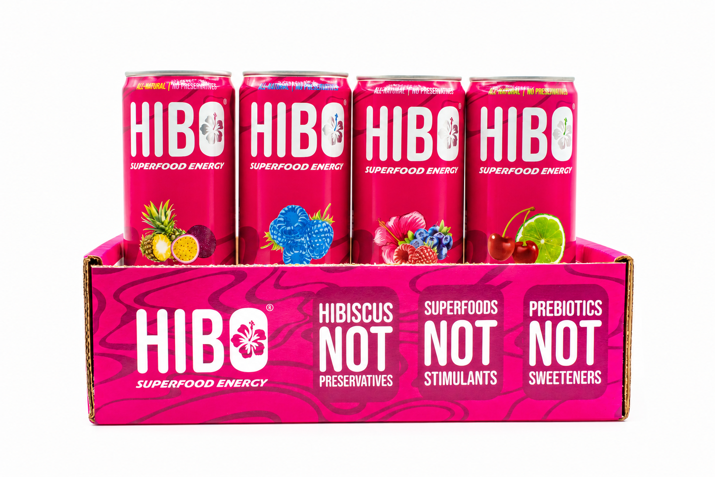 HIBO Superfood Energy Variety Pack (Sugar-Free)