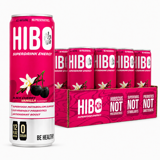 HIBO Superfood Energy Black Cherry Vanilla (Sugar-Free)