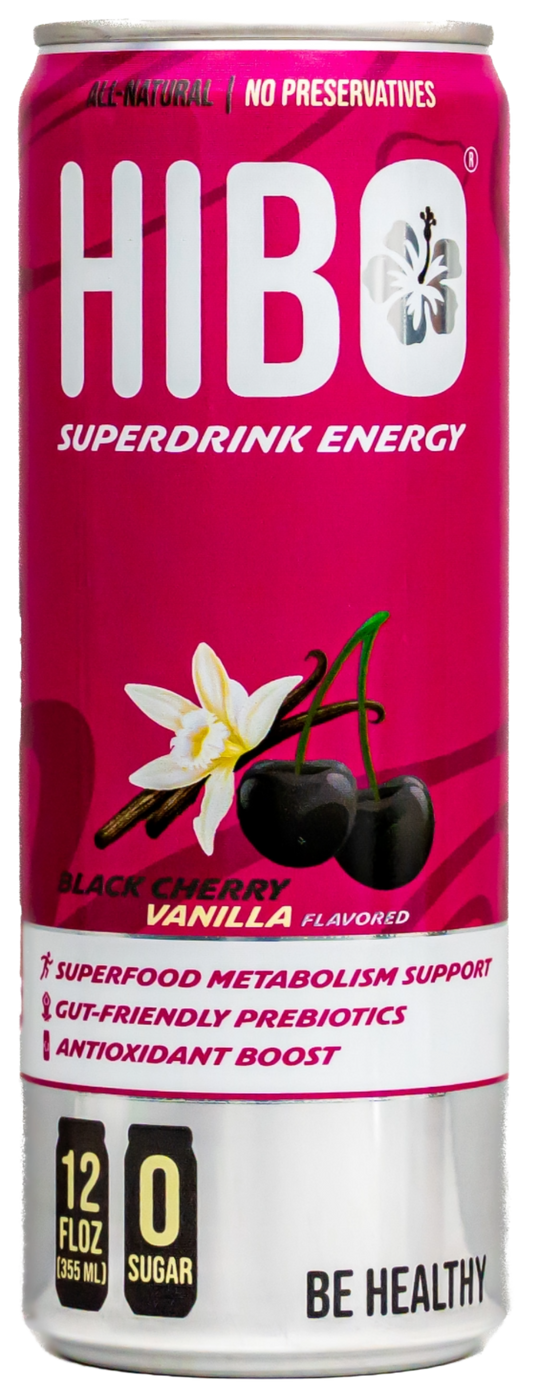 HIBO Superfood Energy Black Cherry Vanilla (Sugar-Free)