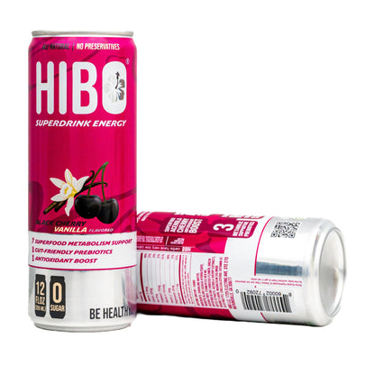 HIBO Superfood Energy Black Cherry Vanilla (Sugar-Free)