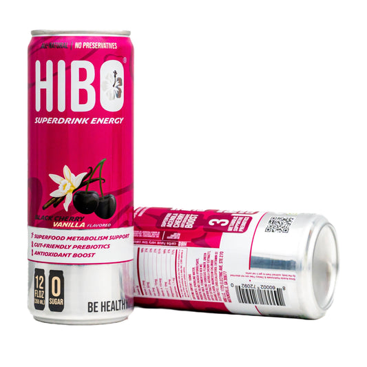 HIBO Superfood Energy Black Cherry Vanilla (Sugar-Free)