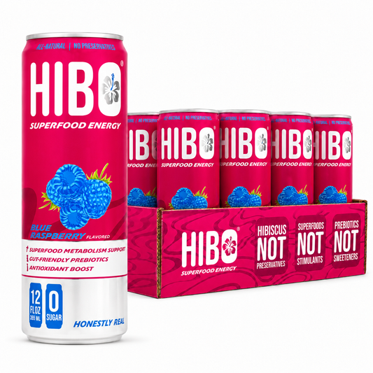 HIBO Superfood Energy Blue Raspberry (Sugar-Free)