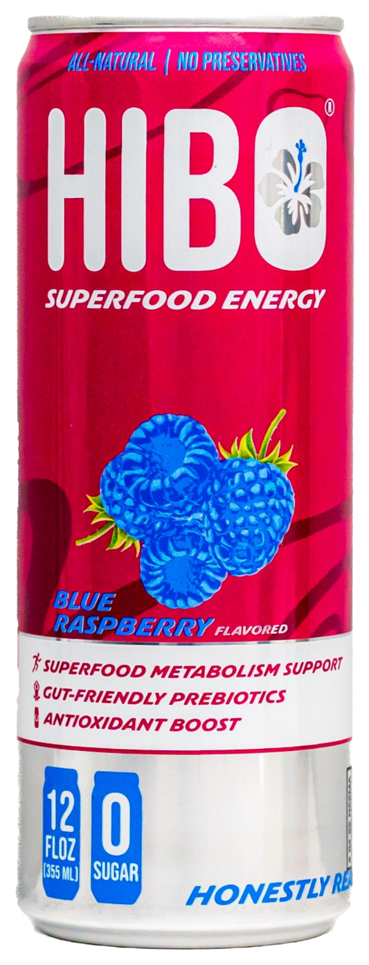 HIBO Superfood Energy Blue Raspberry (Sugar-Free)