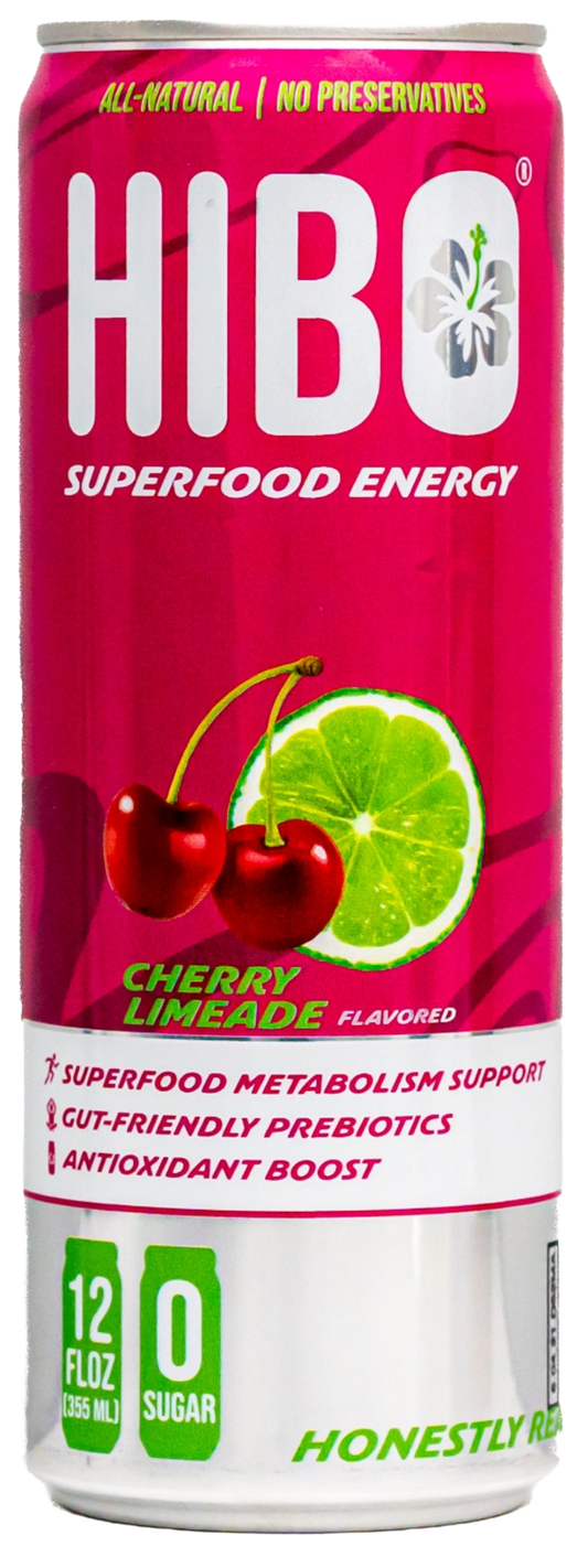 HIBO Superfood Energy Cherry Limeade (Sugar-Free)
