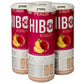 HIBO PEACH, Gut-Healthy Energy Drink 12 FL OZ - Sugar Free - Preservative Free - Artificial Free - Key Electrolytes Antioxidants & Vitamins - Organic Caffeine - 10 Calories