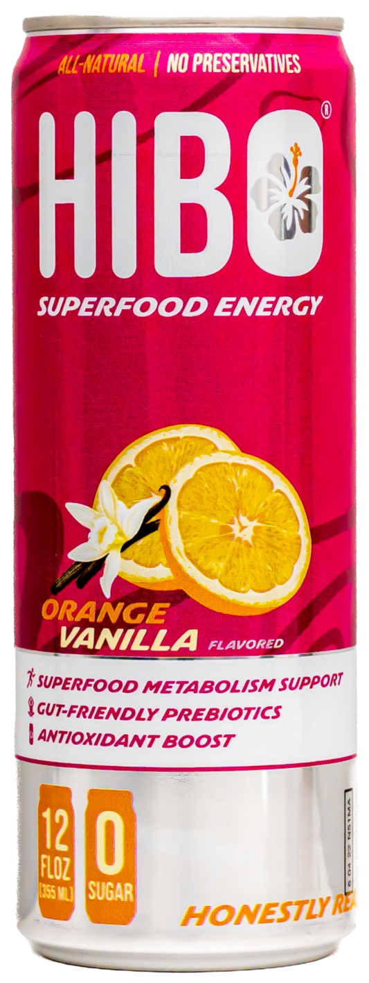 HIBO Superfood Energy Orange Vanilla (Sugar-Free)