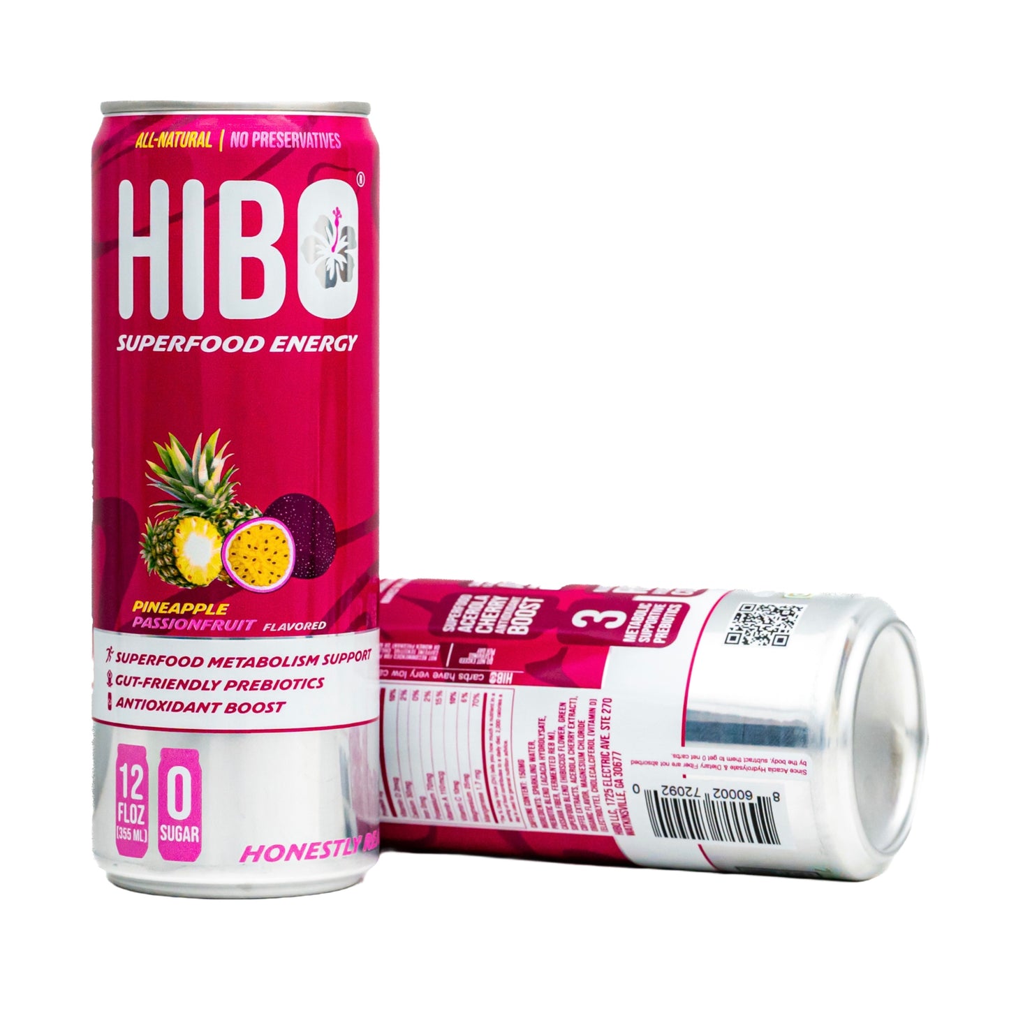 HIBO Superfood Energy Pineapple Passionfruit (Sugar-Free)