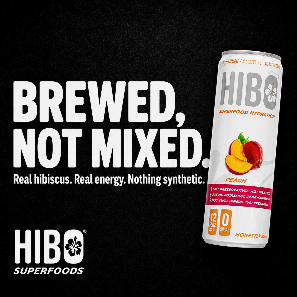 HIBO Superfood Hydration Peach (Sugar-Free)