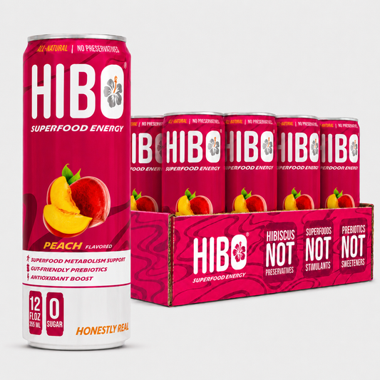 HIBO Superfood Energy Peach (Sugar-Free)
