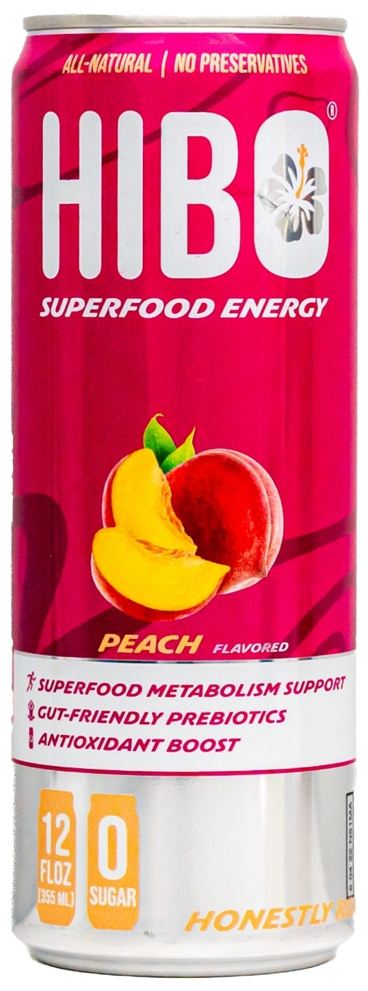 HIBO Superfood Energy Peach (Sugar-Free)