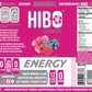 HIBO ORIGINAL (Mixed Berry), Gut-Healthy Energy Drink 12 FL OZ - Sugar Free - Preservative Free - Artificial Free - Key Electrolytes Antioxidants & Vitamins - Organic Caffeine - 10 Calories