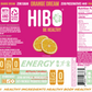 (BRAND NEW!) All-Natural Zero Sugar Energy Drink HIBO ORANGE DREAM, 12 FL OZ - Preservative Free - Gut Healthy - Key Electrolytes Antioxidants & Vitamins - Organic Caffeine - 10 Calories (Copy)
